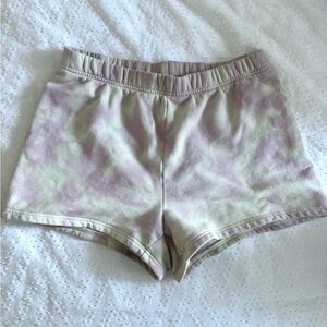 Aritzia TNA Cozy fleece perfect shorts